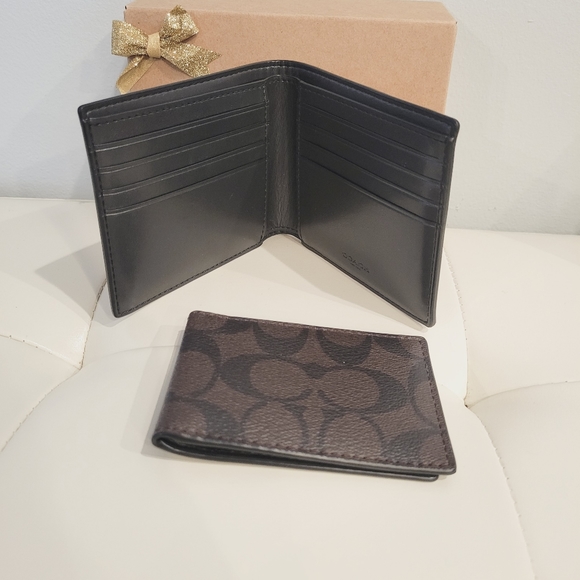 Coach Men's wallet and key chain - Picture 9 of 13